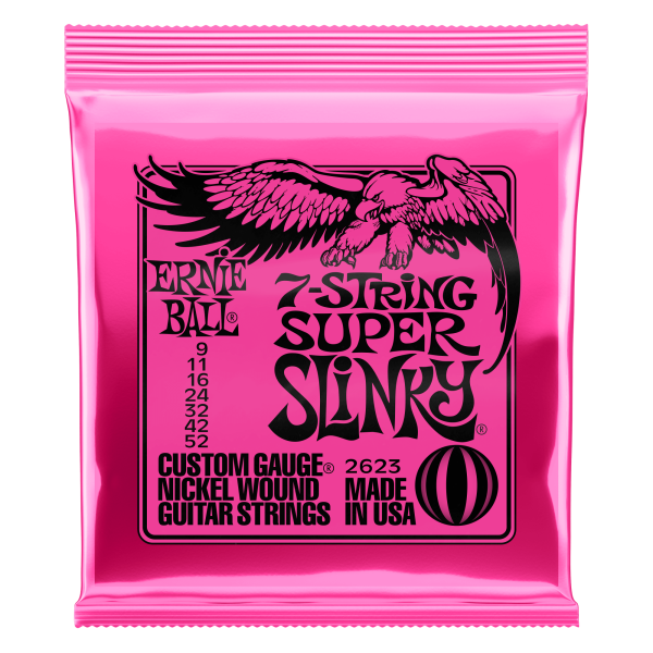 Ernie Ball 9/52 7 corde Super Slinky