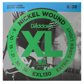 D'Addario 8/38 XL Nickel wound