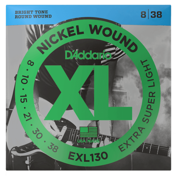 D'Addario 8/38 XL Nickel wound