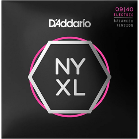 D'Addario 09/40  NYXL Nickel Plated Steel BT