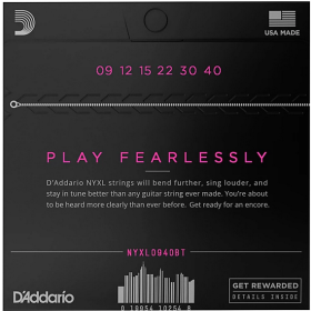 D'Addario 09/40  NYXL Nickel Plated Steel BT