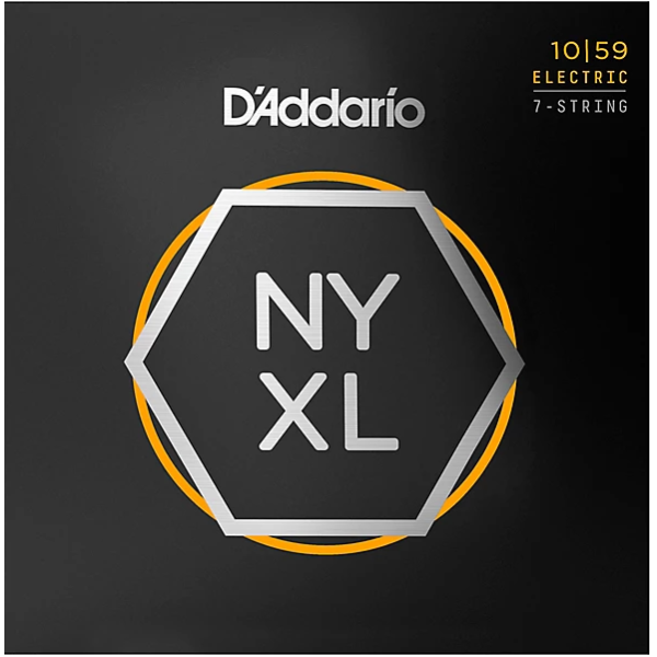 D'Addario 10/59 NYXL 7 corde Nickel Plated Steel