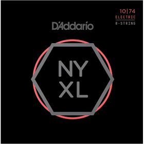 D'Addario 10/74 NYXL 8corde Nickel Plated Steel