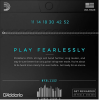 D'Addario 11/52 NYXL Nickel Plated Steel