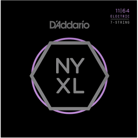 D'Addario 11/64 NYXL 7 corde Nickel Plated Steel