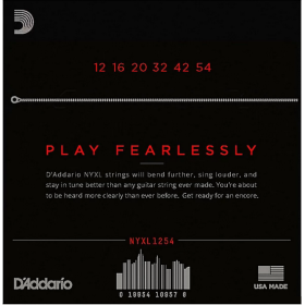 D'Addario 12/54 NYXL Nickel Plated Steel