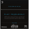 D'Addario 12/52 NYXL Nickel Plated Steel wound third