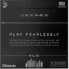 D'Addario 12/60 NYXL Nickel Plated Steel