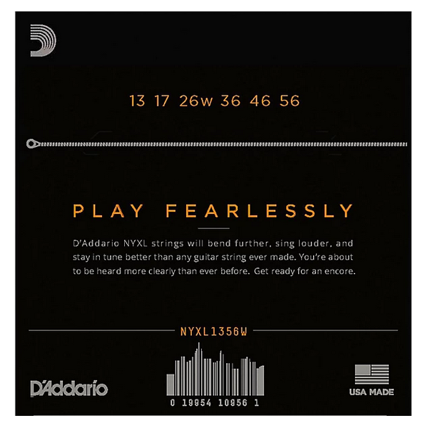 D'Addario 13/56 NYXL Nickel Plated Steel wound third