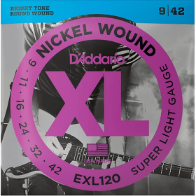 D'Addario 9/42 XL Nickel wound