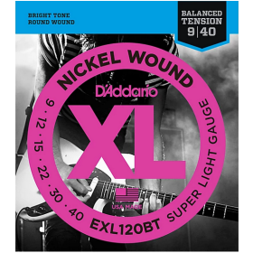 D'Addario 9/40 XL Nickel wound BT