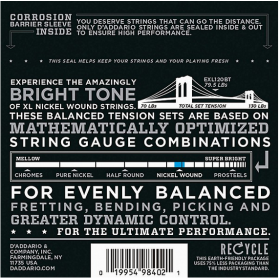 D'Addario 9/40 XL Nickel wound BT