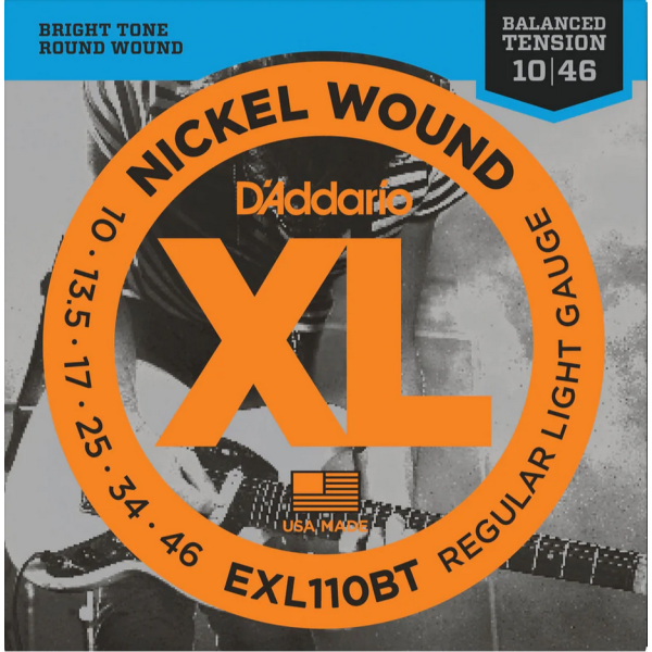 D'Addario 10/46 XL Nickel wound BT