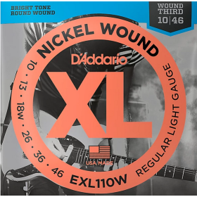 D'Addario 10/46 XL Nickel wound third
