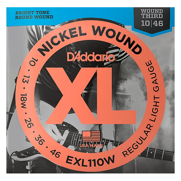 D'Addario 10/46 XL Nickel wound third