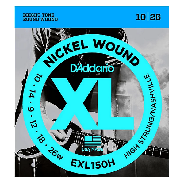 D'Addario 10/26 XL Nickel wound Nashville tuning