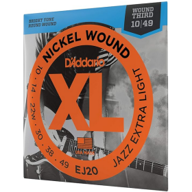 D'Addario 10/49 XL Nickel wound third