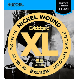 D'Addario 11/49 XL Nickel wound third