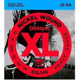 D'Addario 12/54 XL Nickel wound Heavy Gauge
