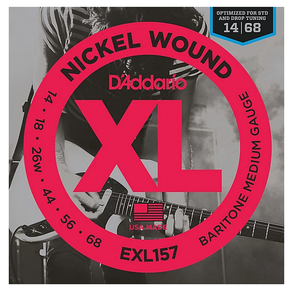 D'Addario 14/68 XL Nickel wound baritone