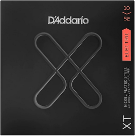 D'Addario 10/52 XT Nickel Plated Steel coated