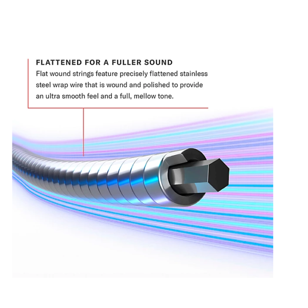 D'Addario 12/52 XL Chromes flat wound