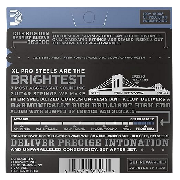 D'Addario 9/42 XL Pro Steels
