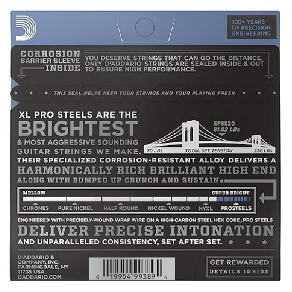 D'Addario 11/50 XL Pro Steels