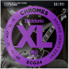 D'Addario 11/50 XL Chromes flat wound third