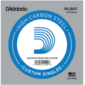 D'Addario 007 PL Plain Steel