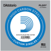 D'Addario 007 PL Plain Steel