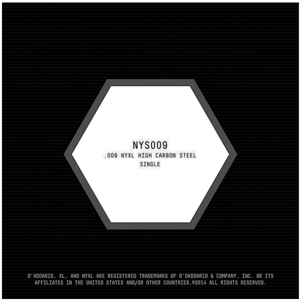 D'Addario 009 NYXL High Carbon Steel