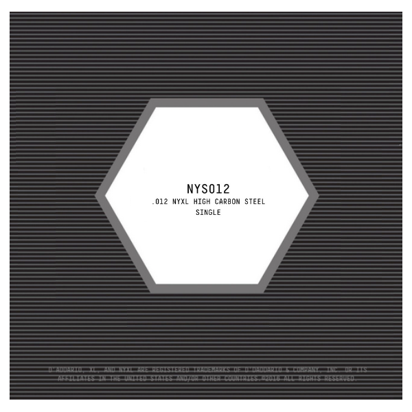 D'Addario 012 NYXL High Carbon Steel