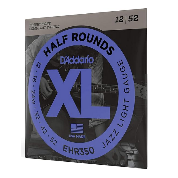 D'Addario 12/52 XL Half Rounds wound third