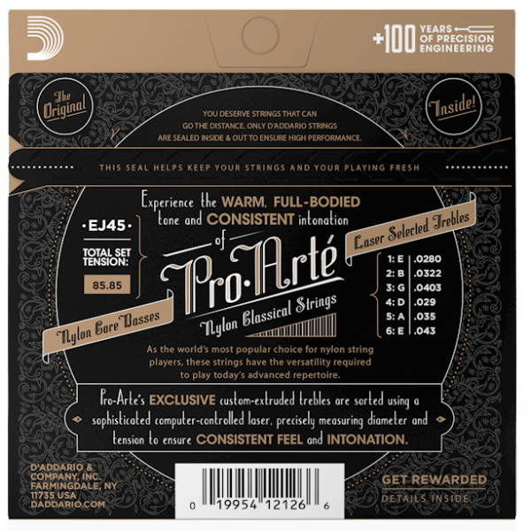 D'Addario EJ45 NT
