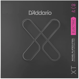 D'Addario 09/42 XT Nickel Plated Steel coated