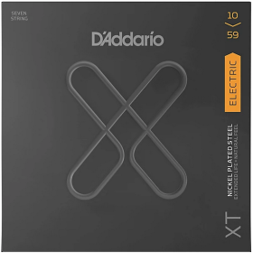D'Addario 10/59 XT 7 corde Nickel Plated Steel coated