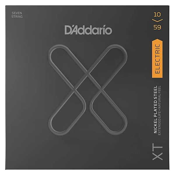 D'Addario 10/59 XT 7 corde Nickel Plated Steel coated