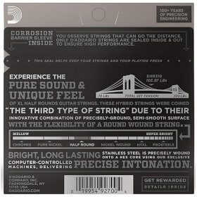 D'Addario 9/42 XL Half Rounds