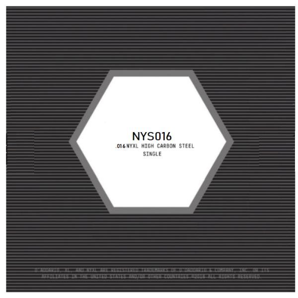 D'Addario 016 NYXL High Carbon Steel