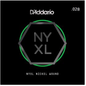 D'Addario 028 NYXL Nickel wound