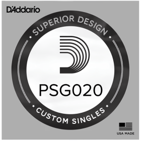 D'Addario 020 XL ProSteel wound