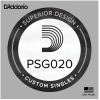 D'Addario 020 XL ProSteel wound