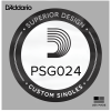 D'Addario 024 XL ProSteel wound
