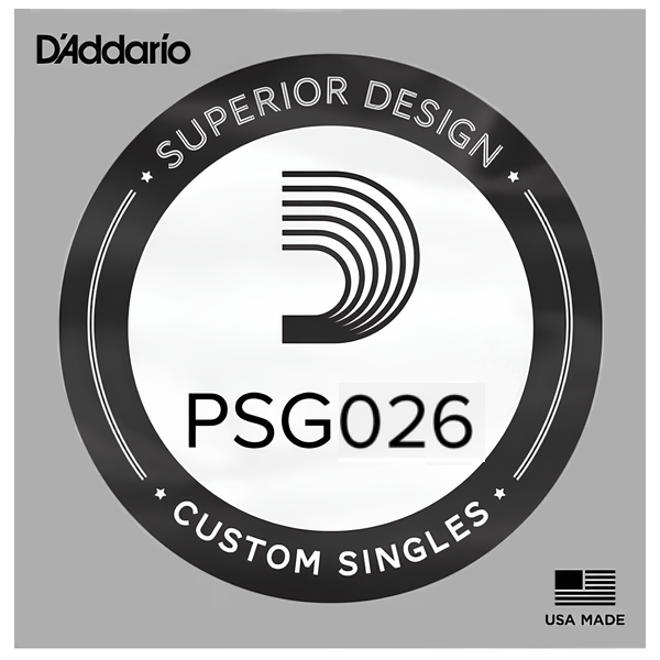 D'Addario 026 XL ProSteel wound