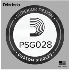 D'Addario 028 XL ProSteel wound