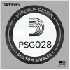 D'Addario 028 XL ProSteel wound