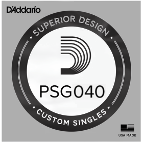 D'Addario 040 XL ProSteel wound