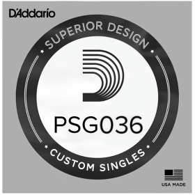 D'Addario 036 XL ProSteel wound