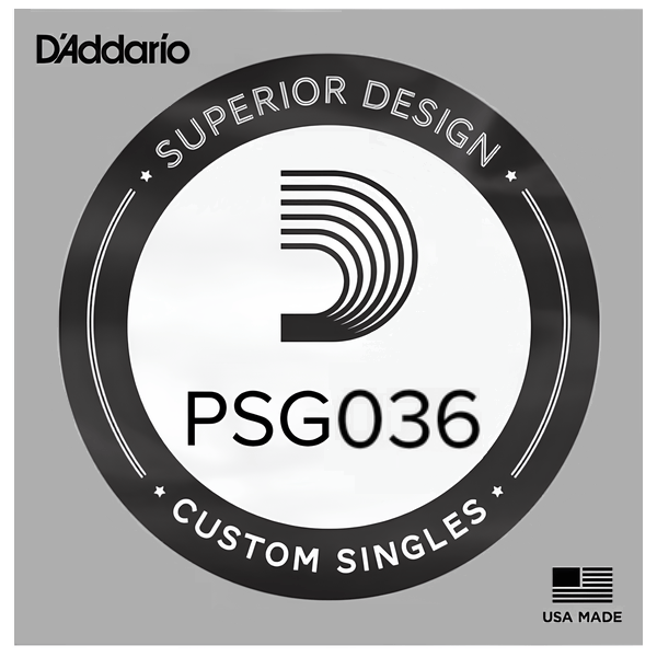 D'Addario 036 XL ProSteel wound